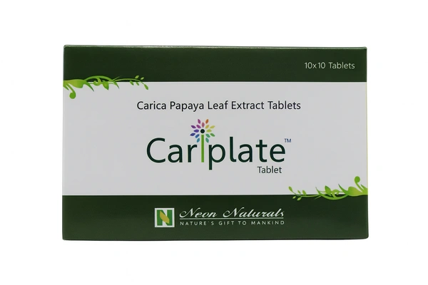 NEON NATURALS Cariplate Tablet - Neon Naturals - 100Tablet