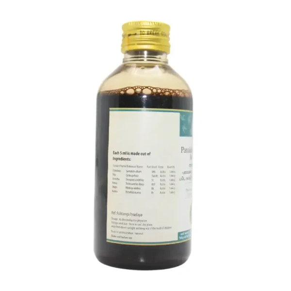 THE ARYA VAIDYA PHARMACY Patolakaturohinyadi Kashayam - AVP - 200Ml