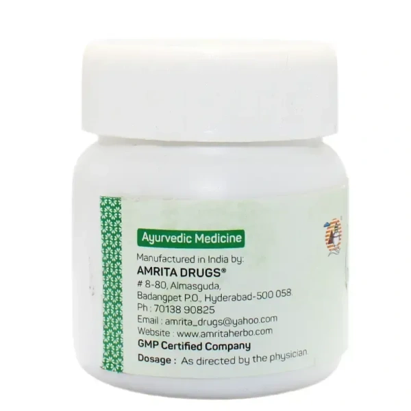 AMRITA DRUGS  Trayodashanga Guggul - Amrita - 60 Tablet