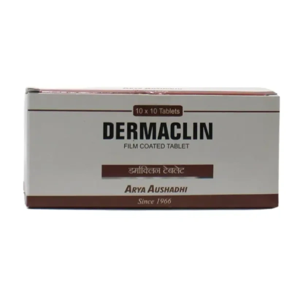 ARYA AUSHADHI Dermaclin Tablet - Arya Aushadhi - 100 Tablet