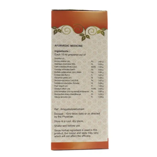 SNA OUSHADHASALA PVT Balasaireyakaadi Kashayam - Sna  - 200Ml