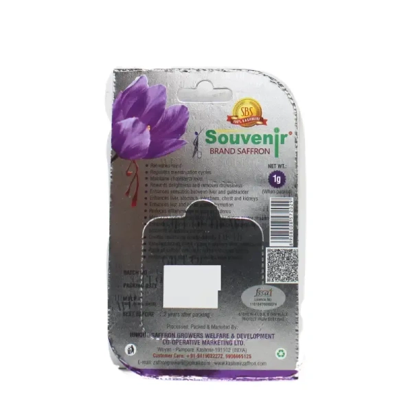 UNIQUE SAFFRON GROWERS Kashmiri Saffon(Souvenjr) - Unique - 1Gm