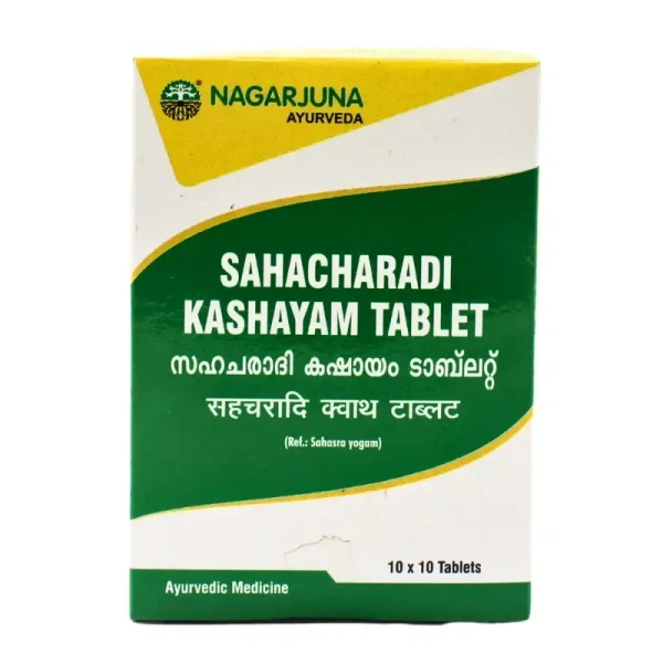 NAGARJUNA  Sahacharadi Kashayam Tablet - Nagarjuna - 10Tablet