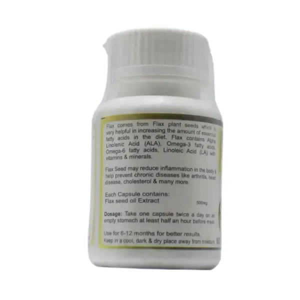 MY HERBALS Flax Seed Capsule - Smartech - 60Capsule