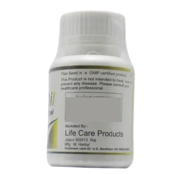 MY HERBALS Flax Seed Capsule - Smartech - 60Capsule