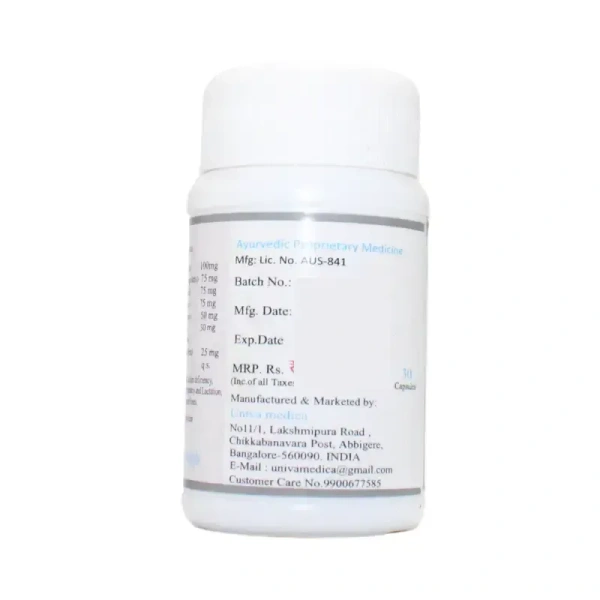 UNIVA MEDICA Ved Cal Capsules - Univa Medica - 30 Capsules