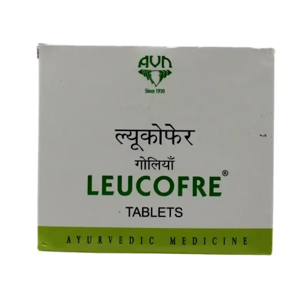 AVN AYURVEDA FORMULA Leucofre Tablets - Avn Ayurveda - 100Tablet