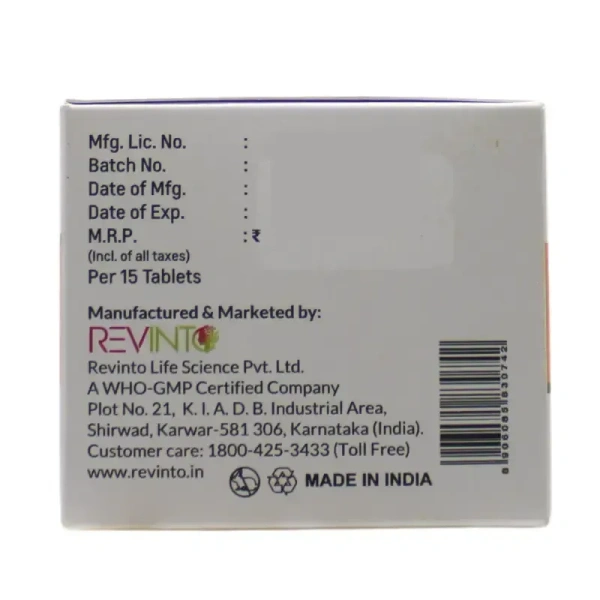REVINTO LIFE SCIENCE Manasamritra Vati - Revinto - 15 Tablets