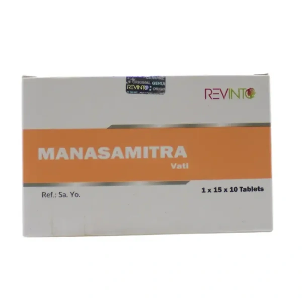 REVINTO LIFE SCIENCE Manasamritra Vati - Revinto - 15 Tablets