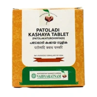 VAIDYARATHNAM Patoladi Kashayam Tablet - Vaidyaratnam - 10 Tablets