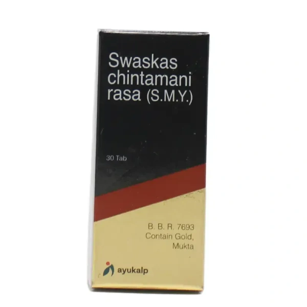 AYUKALPA UAP PHARMA Swasakasa Chintamani Ras - Ayukalp - 30Tablet