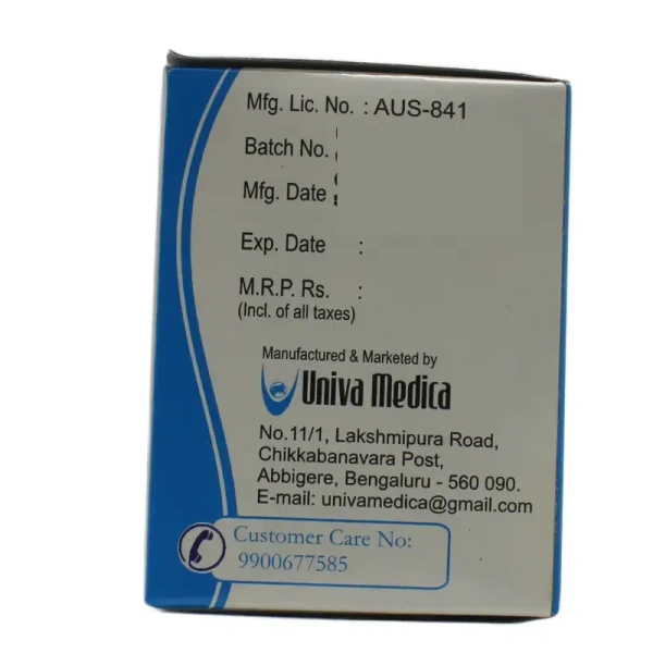 UNIVA MEDICA Amritabhumi Capsule - Univa Medica - 10 Capsules
