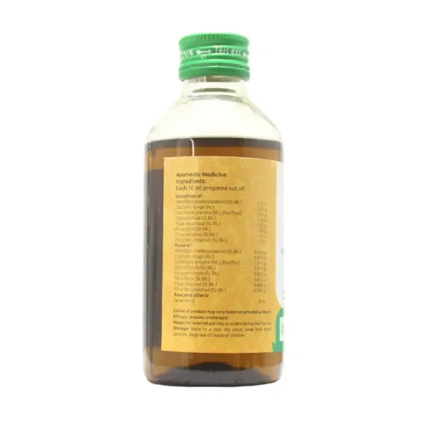 VAIDYARATHNAM Dinesavalyadi Tail - Vaidyaratnam - 200Ml