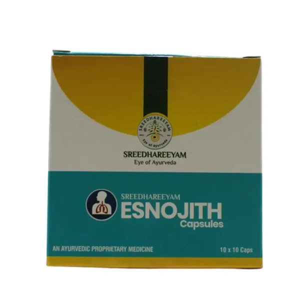 SREEDHAREEYAM Esnojith Capsules - Sreedhareeyam - 10 Capsules