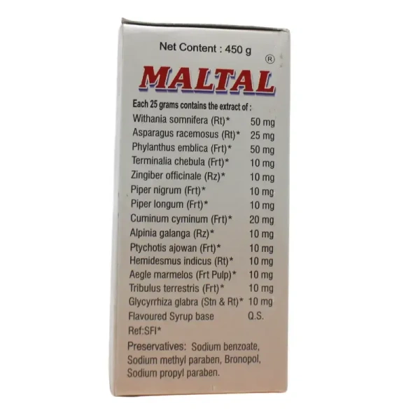 UNILABS Maltal Syrup - Unilabs - 450Gm