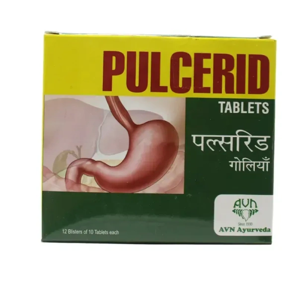 AVN AYURVEDA FORMULA Pulcerid Tablet - Avn Ayurveda - 100Tablet