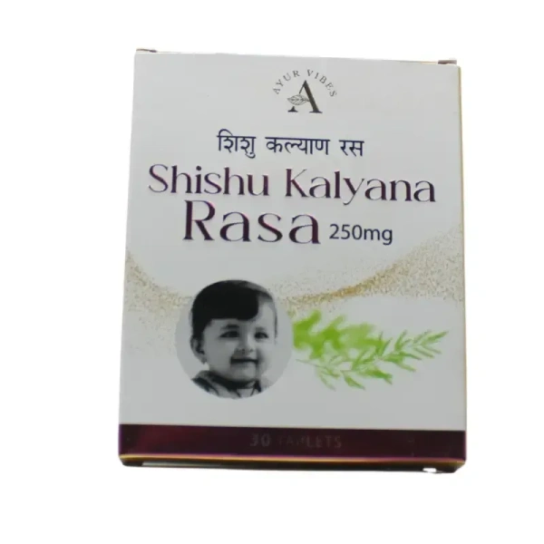 AYUR VIBES Shishu Kalyan Rasa 250Mg - Ayur Vibes - 30Tablet