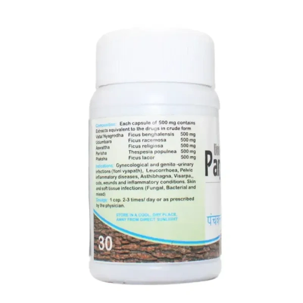 UNIVA MEDICA Panchavalkala Capsule - Univa Medica - 500 Tablets