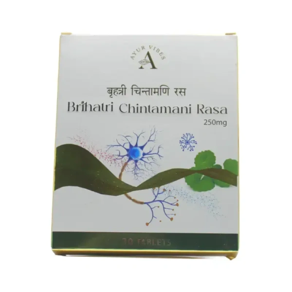 AYUR VIBES Brihatri Chintamani Rasa 250Mg - Ayur Vibes - 30Tablet