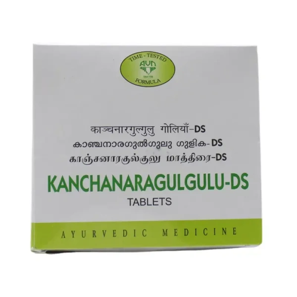 AVN AYURVEDA FORMULA Kanchanara Gulgulu Ds Tablet - Avn Ayurveda - 100Tablet