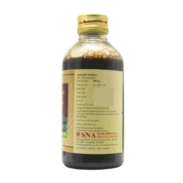 SNA OUSHADHASALA PVT Kanaasathaahwaadi Kashayam - Sna  - 200Ml
