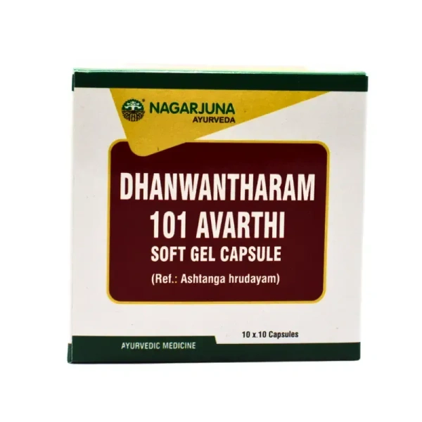 NAGARJUNA Dhanwantaram (101) Capsule - Nagarjuna - 10Capsule