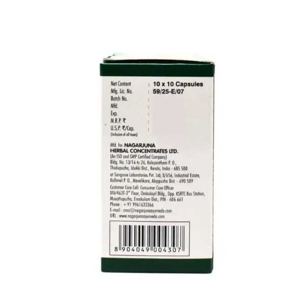 NAGARJUNA Dhanwantaram (101) Capsule - Nagarjuna - 10Capsule