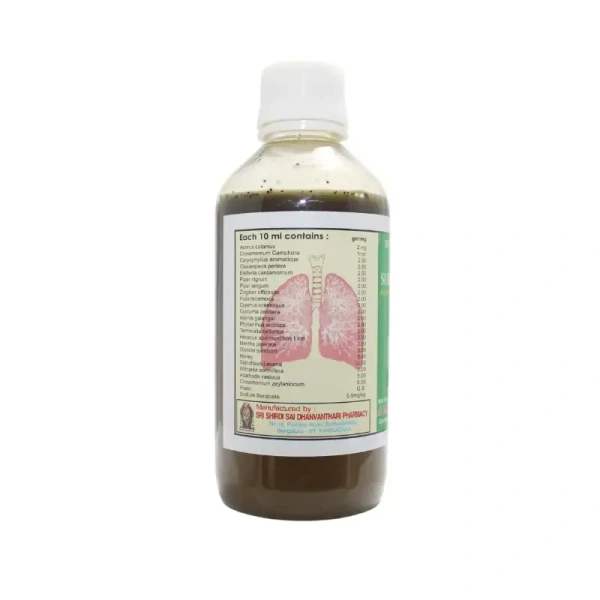 SRI SHIRDI SAI DHANWANTHARI Kasa Sudhakalpalm Syrup - Sri  - 200Ml