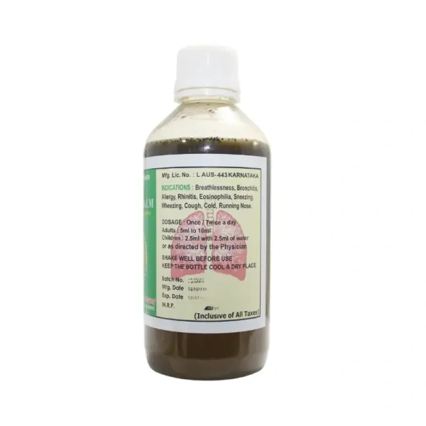 SRI SHIRDI SAI DHANWANTHARI Kasa Sudhakalpalm Syrup - Sri  - 200Ml