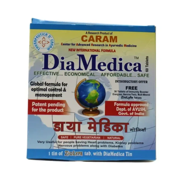 CARAM  Dia Medica Tablet - Caram  - 60Tablet