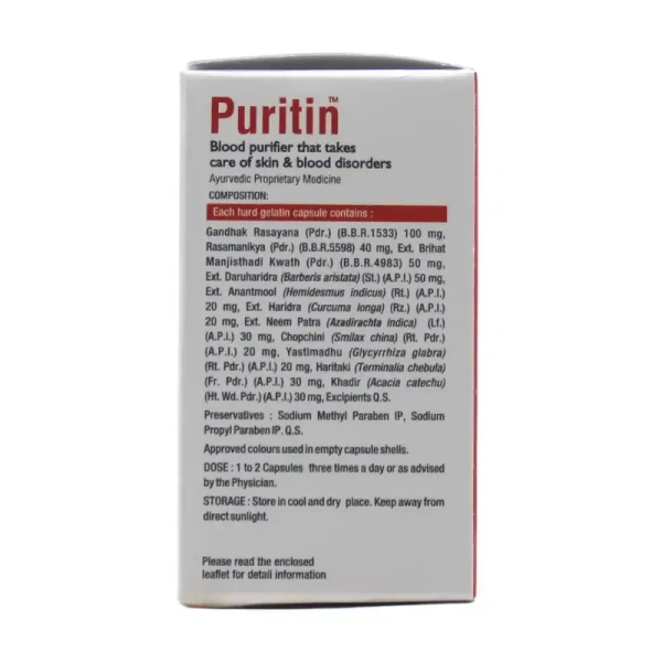 UNJHA Puritin Capsule - Unjha - 30 Capsules