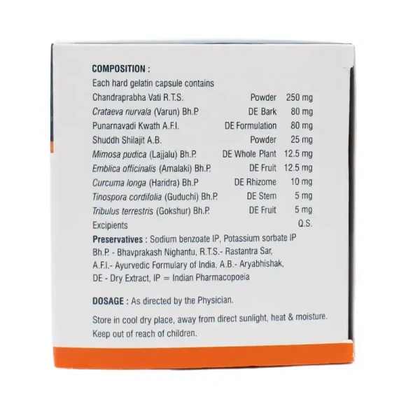 VASU PHARMACEUTICALS Ural BPH Capsule - Vasu  - 10 Capsules