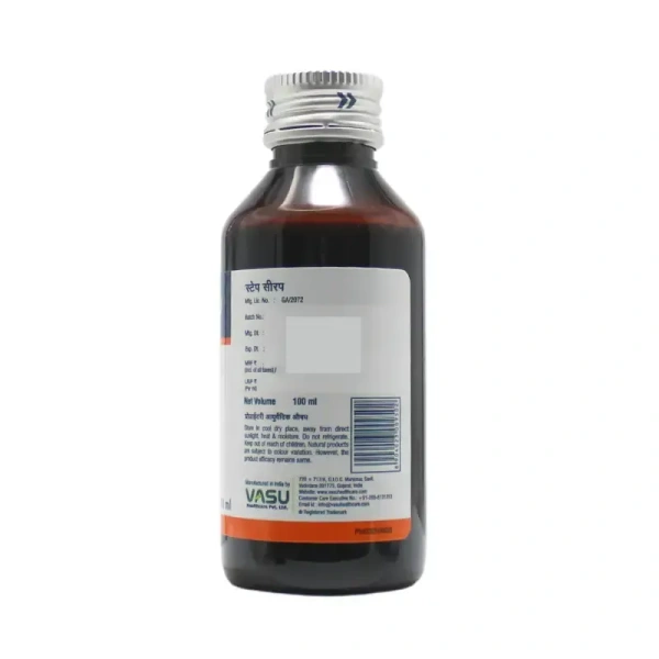VASU PHARMACEUTICALS Step Syrup - Vasu  - 100Ml