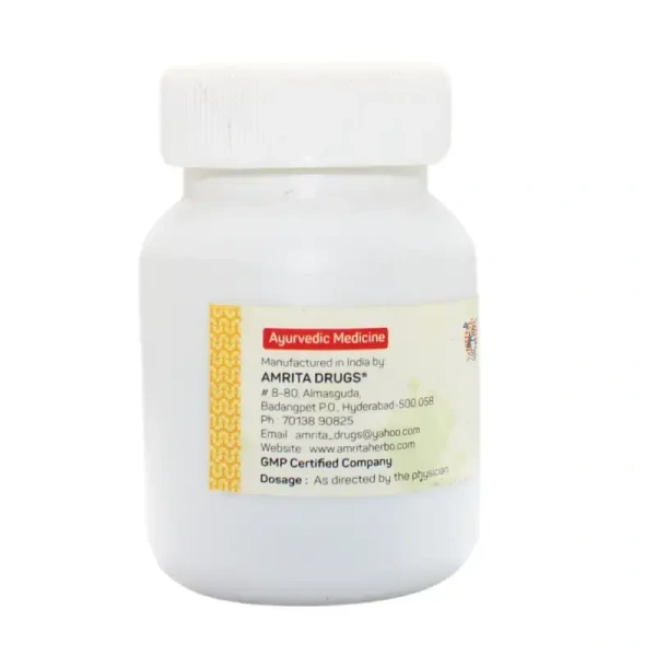 AMRITA DRUGS  Medohar Vidangadi Loha - Amrita - 60 Tablet