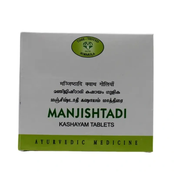 AVN AYURVEDA FORMULA Manjishatadi Kashyam Tab - Avn Ayurveda - 100Tablet