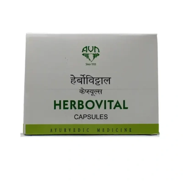 AVN AYURVEDA FORMULA Herbovital Capsule - Avn Ayurveda - 100Capsule