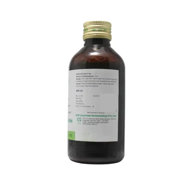 AVN AYURVEDA FORMULA Indukantham Kashayam - Avn Ayurveda - 200Ml