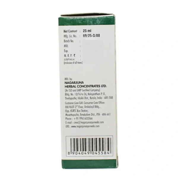 NAGARJUNA Bala Tail - Nagarjuna - 25ml