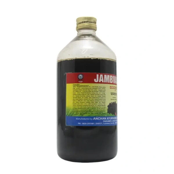 ANCHAN AYURVEDICS Jambvasava - Anchan - 450Ml