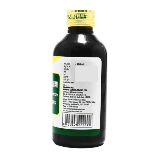 NAGARJUNA  Musaleekhadiradi Kashayam - Nagarjuna - 450ml