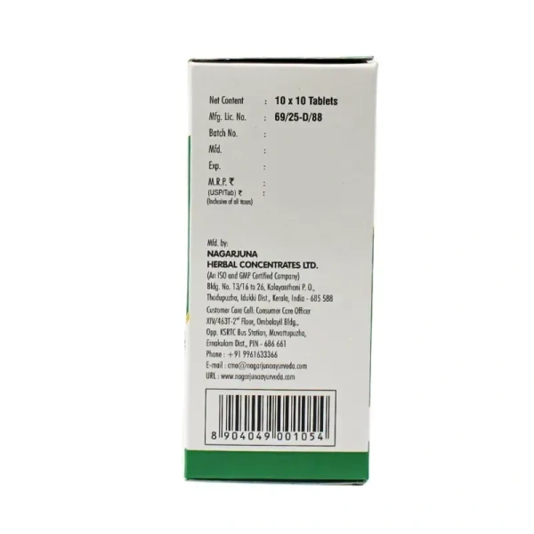NAGARJUNA  Prasaranyadi Kashayam Tablet - Nagarjuna - 10Tablet