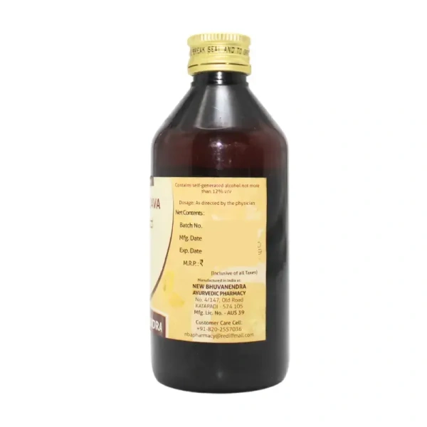 NEW BHUVANENDRA  Chandanasava - New Bhuvanendra  - 450ml