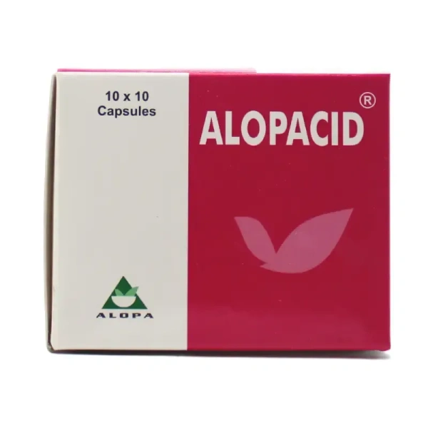 ALOPA HERBAL HEALTHCARE Alopacid Capsule - Alopa Health - 100 Capsule