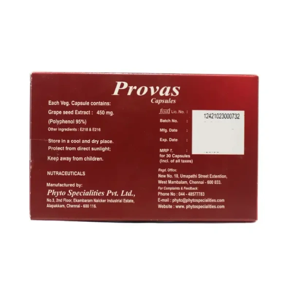 PHYTO SPECIALITIES  Provas Capsule - Phyto  - 10 Capsules