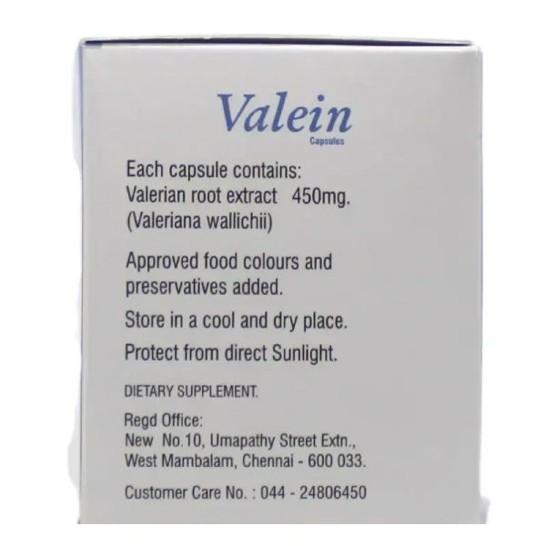 PHYTO SPECIALITIES  Valein Capsule - Phyto  - 10 Capsules