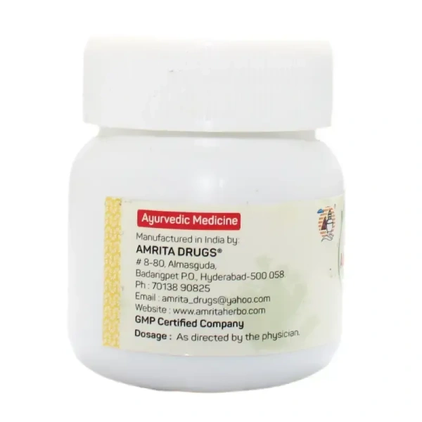 AMRITA DRUGS  Agnitundi Vati - Amrita - 60 Tablet