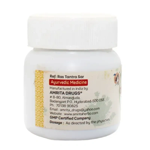 AMRITA DRUGS  Chandraprabha Vati Tablet - Amrita - 60 Tablet