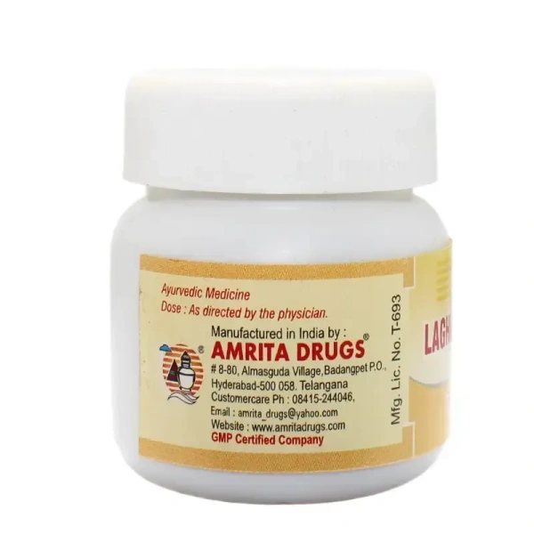 AMRITA DRUGS  Laghu Surya Varthi - Amrita - 60 Tablet