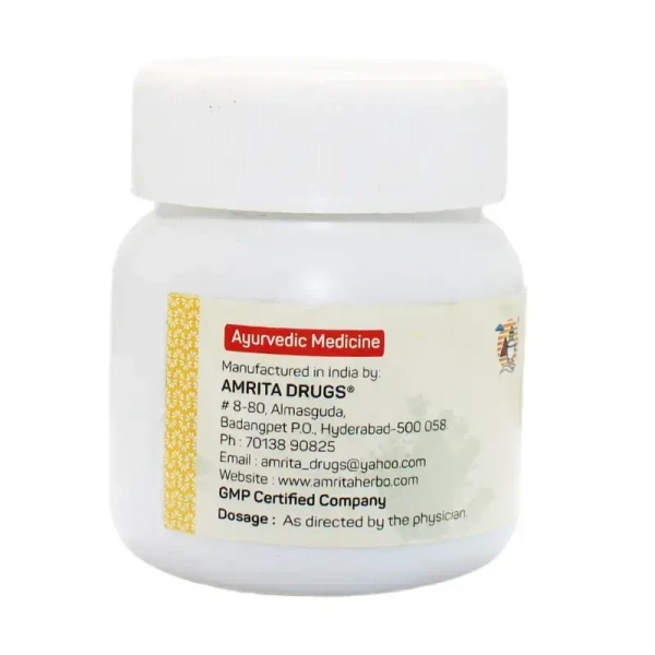 AMRITA DRUGS  Punarnavadi Mandoor - Amrita - 60 Tablet