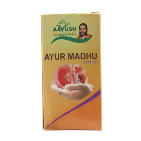 AYUR ASHRAMA PHARMACEUTICALS Ayur Madhu Capsule - Ayur Ashrama - 60Capsule